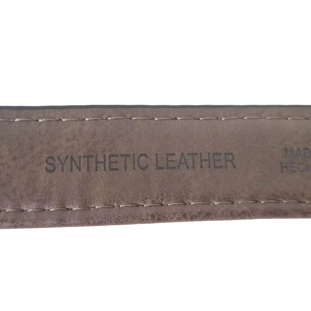 Levi's Belt XL 42-44 Men's Brown Synthetic Leather Stitching
